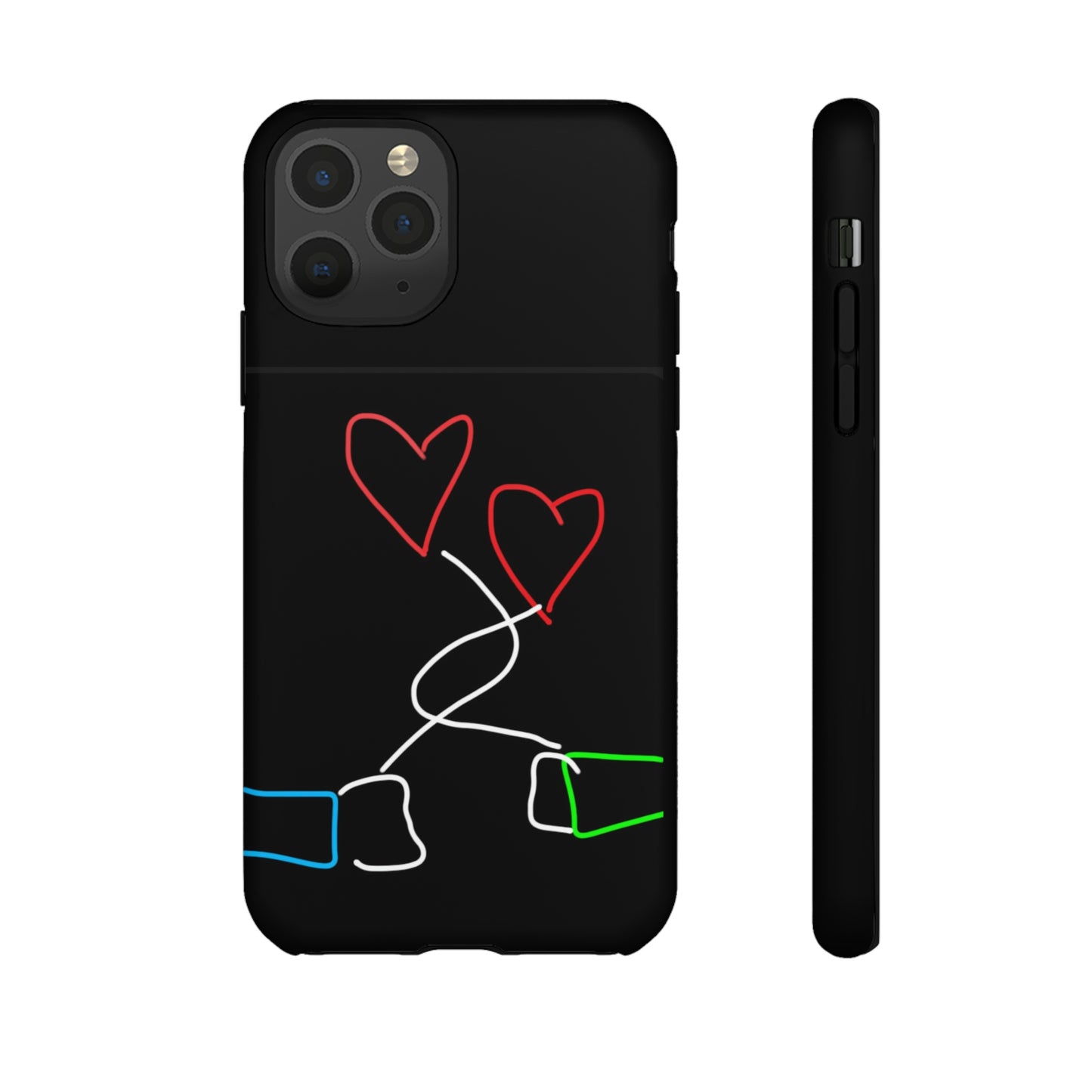 Tangled Hearts- Tough Cases- 41 Phone Styles