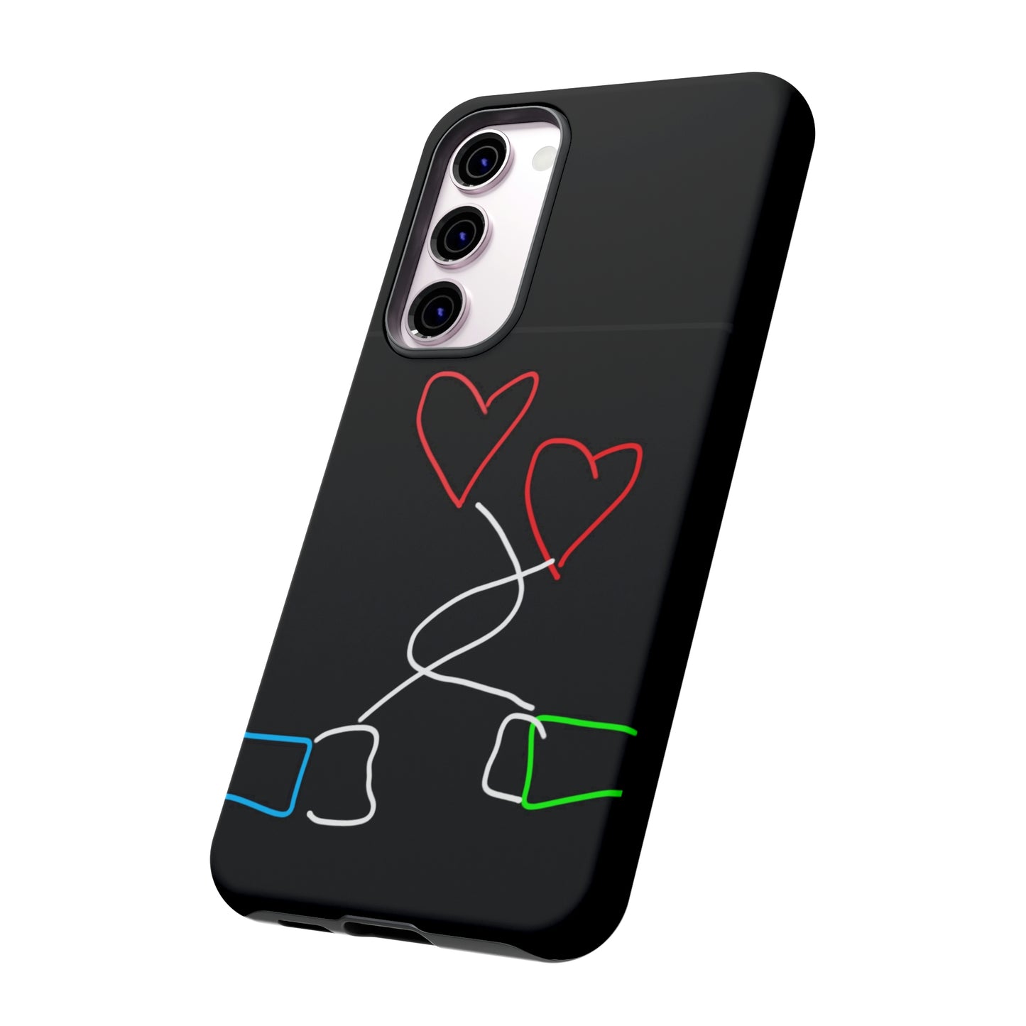 Tangled Hearts- Tough Cases- 41 Phone Styles