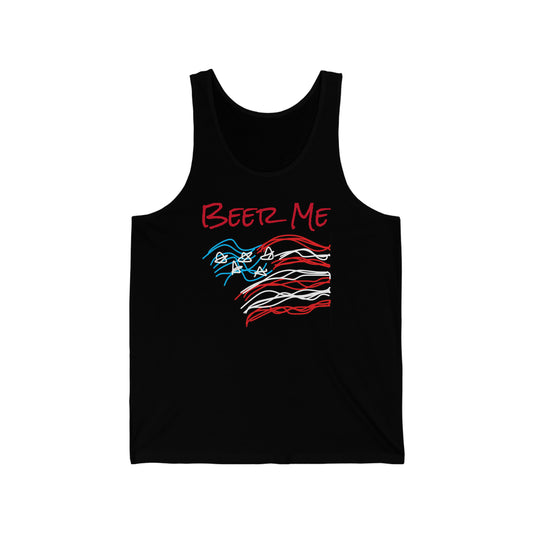 July 4th- Old Glory- Men's/Unisex Jersey Tank