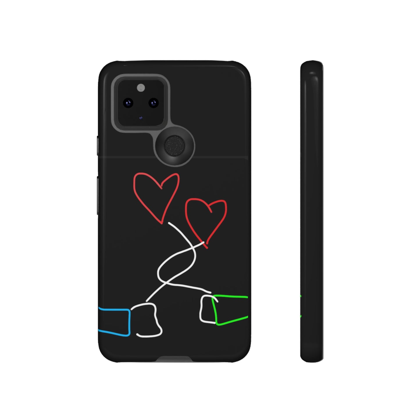 Tangled Hearts- Tough Cases- 41 Phone Styles