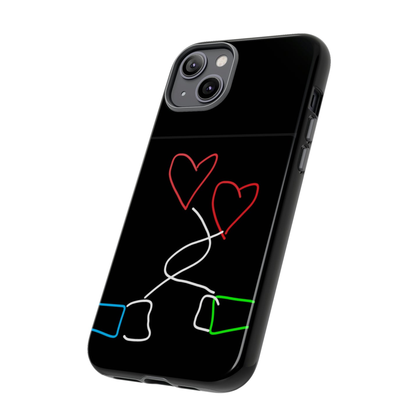 Tangled Hearts- Tough Cases- 41 Phone Styles