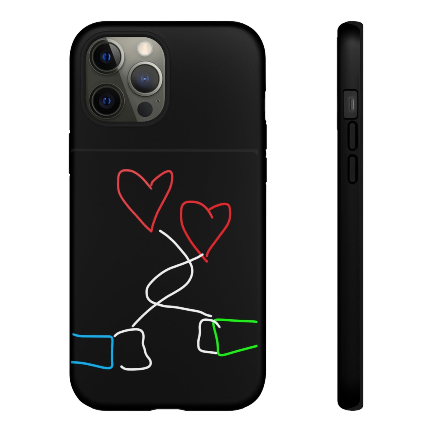 Tangled Hearts- Tough Cases- 41 Phone Styles