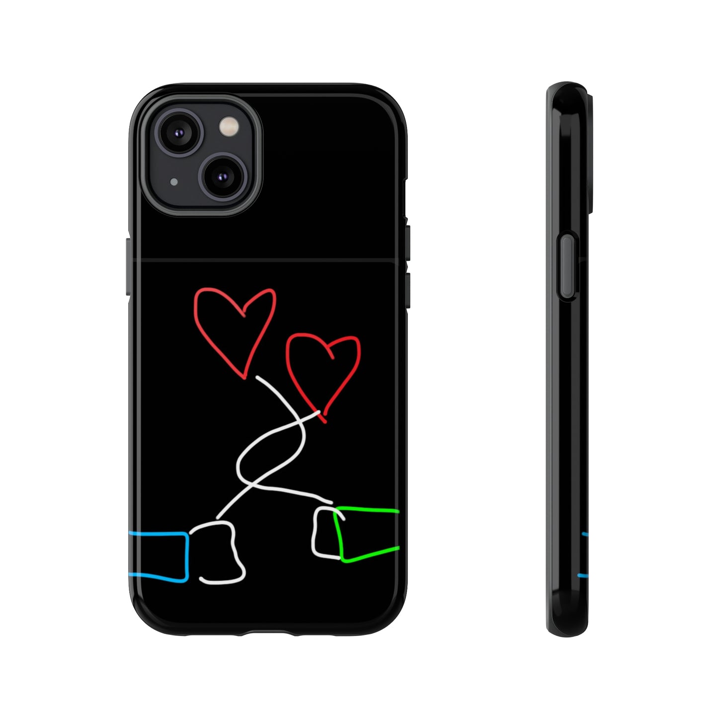 Tangled Hearts- Tough Cases- 41 Phone Styles