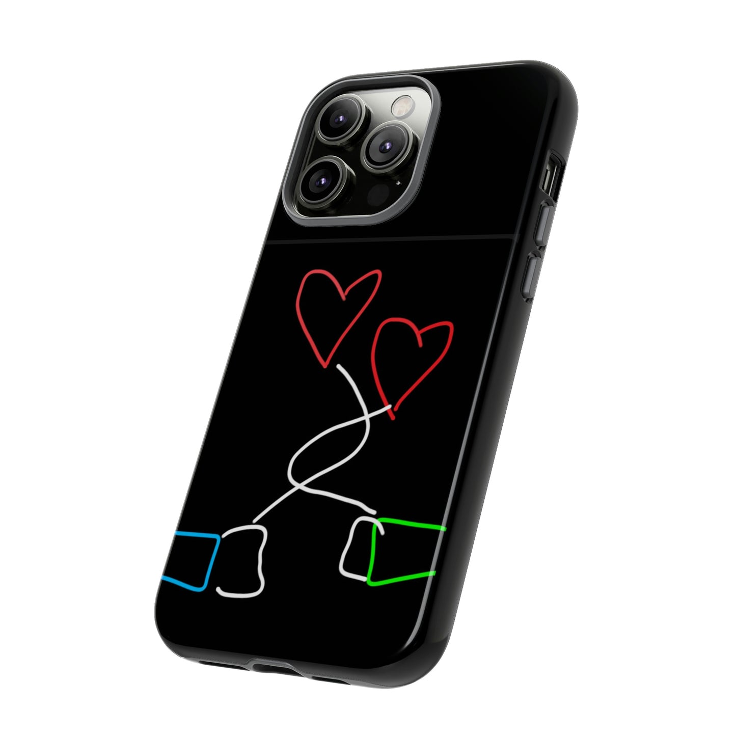Tangled Hearts- Tough Cases- 41 Phone Styles