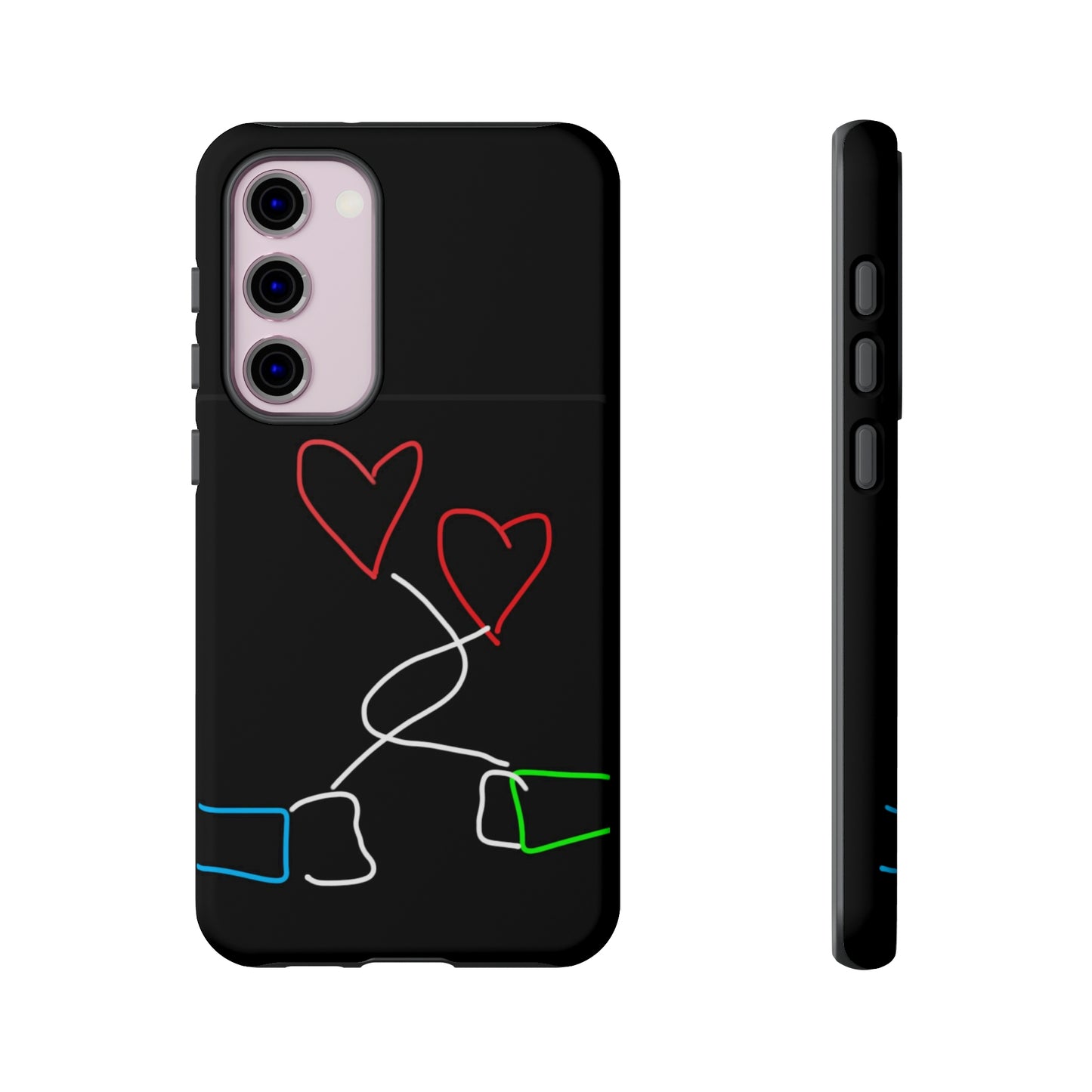 Tangled Hearts- Tough Cases- 41 Phone Styles