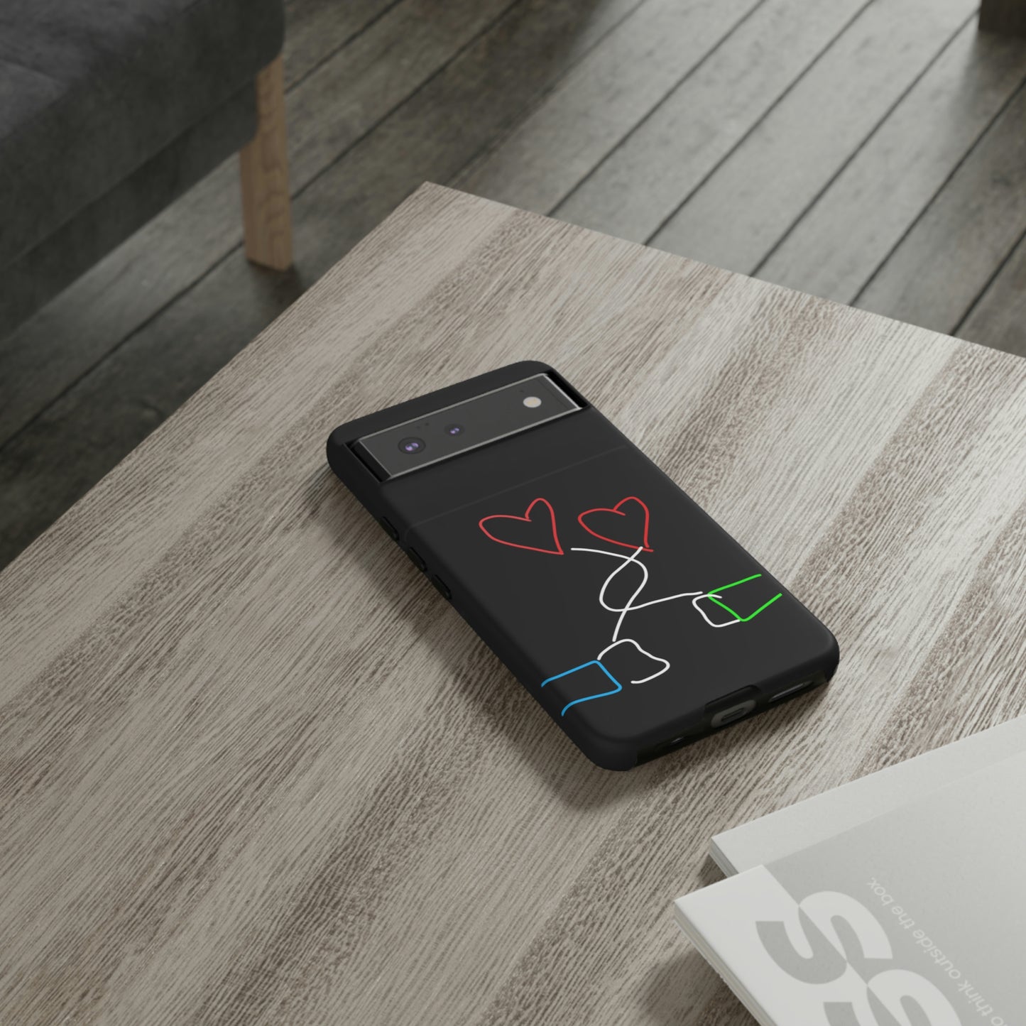 Tangled Hearts- Tough Cases- 41 Phone Styles
