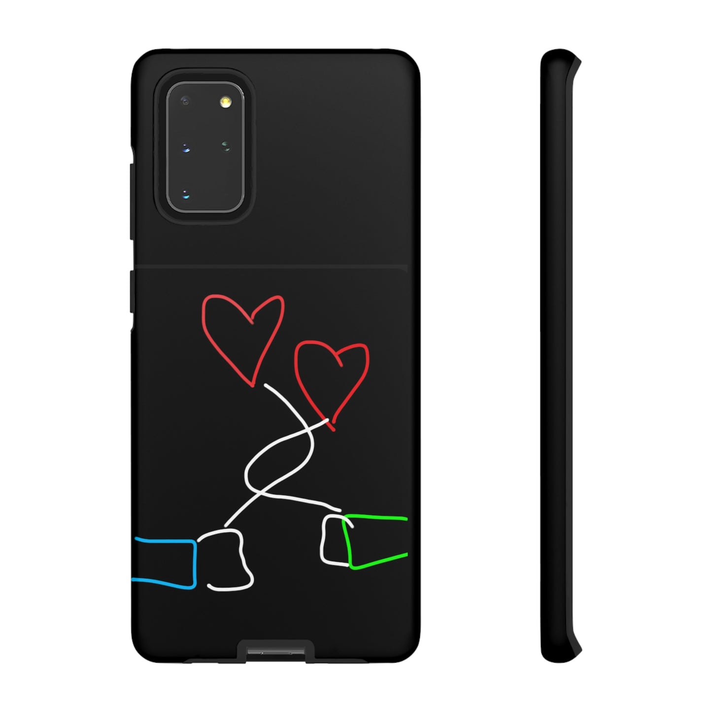 Tangled Hearts- Tough Cases- 41 Phone Styles