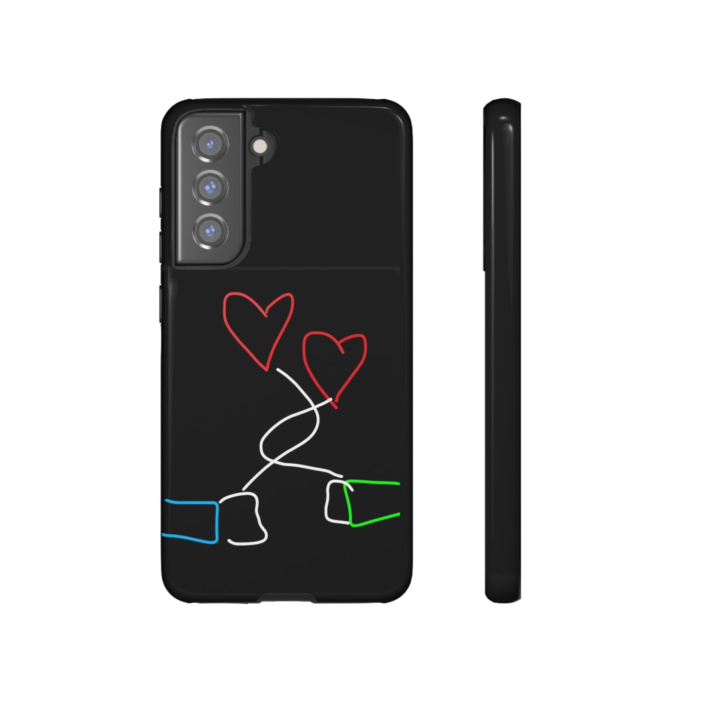 Tangled Hearts- Tough Cases- 41 Phone Styles