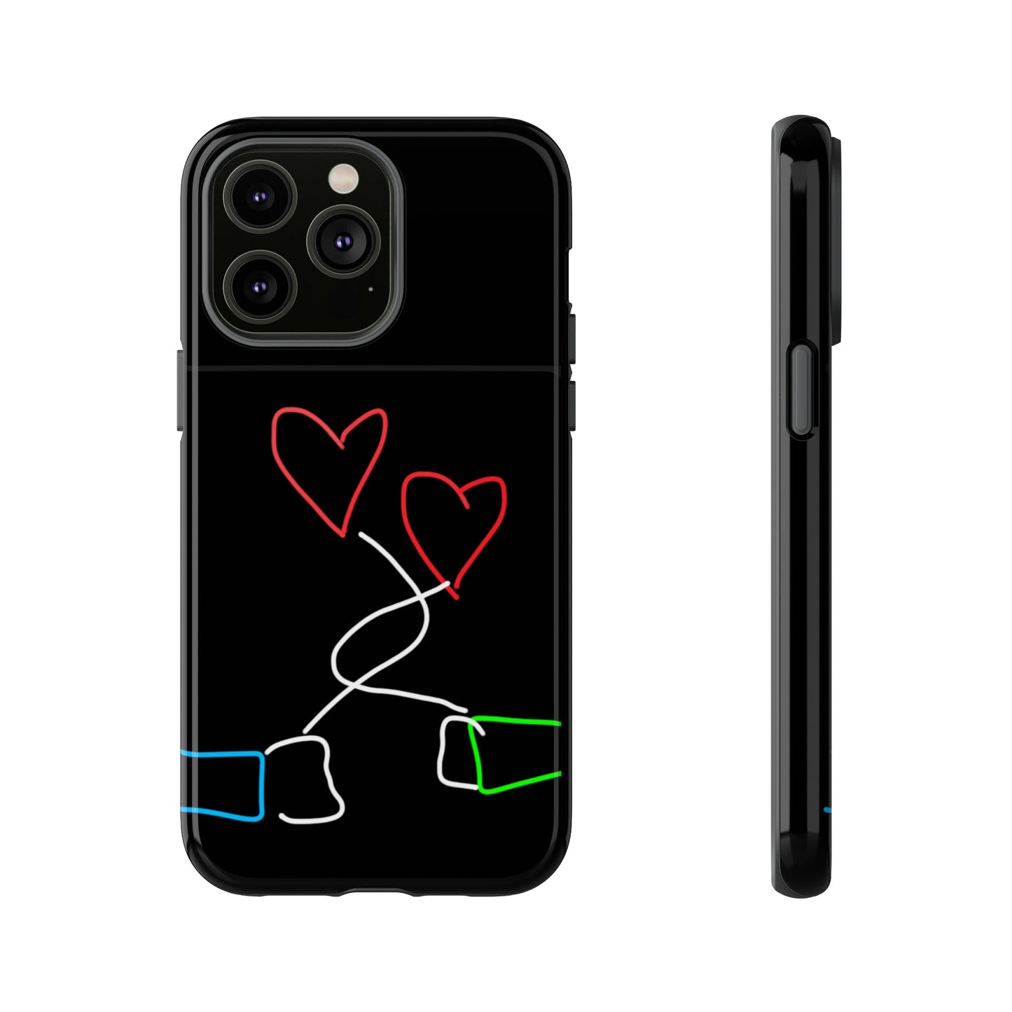 Tangled Hearts- Tough Cases- 41 Phone Styles