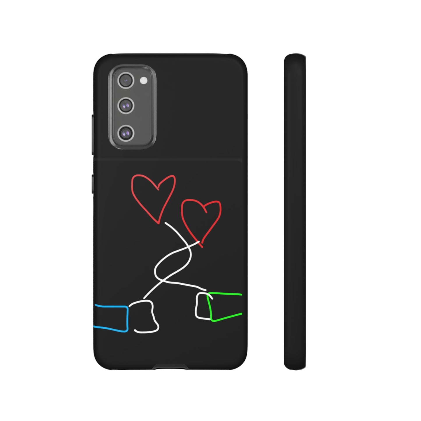 Tangled Hearts- Tough Cases- 41 Phone Styles