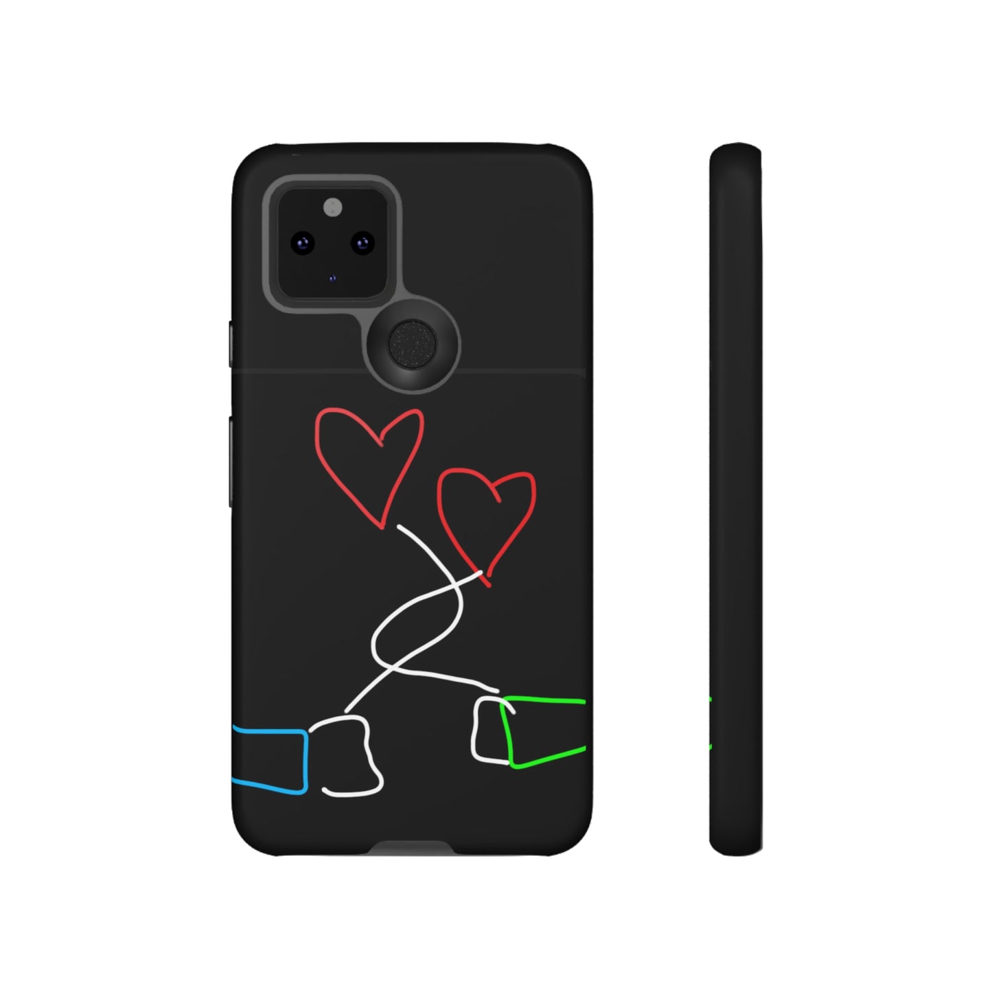 Tangled Hearts- Tough Cases- 41 Phone Styles