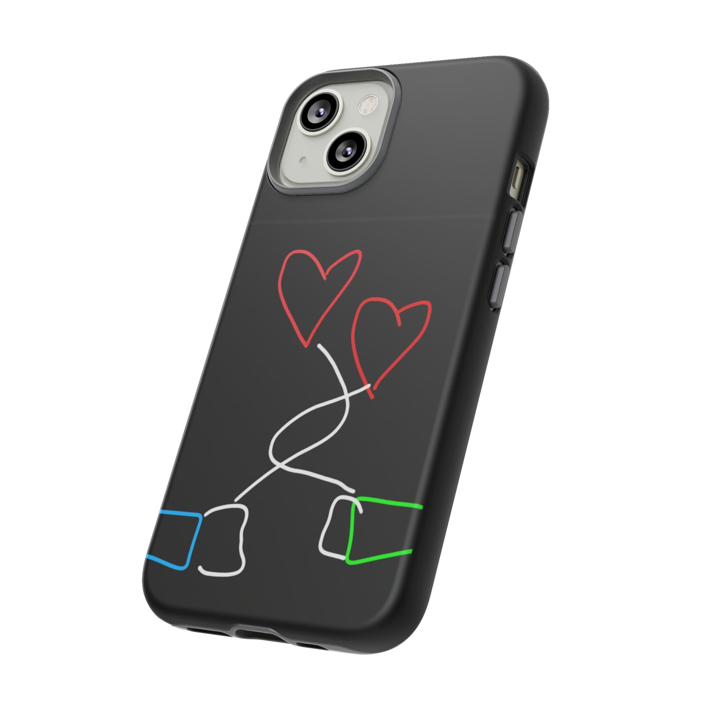 Tangled Hearts- Tough Cases- 41 Phone Styles