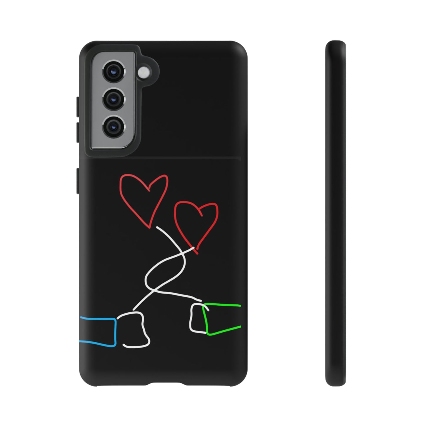 Tangled Hearts- Tough Cases- 41 Phone Styles