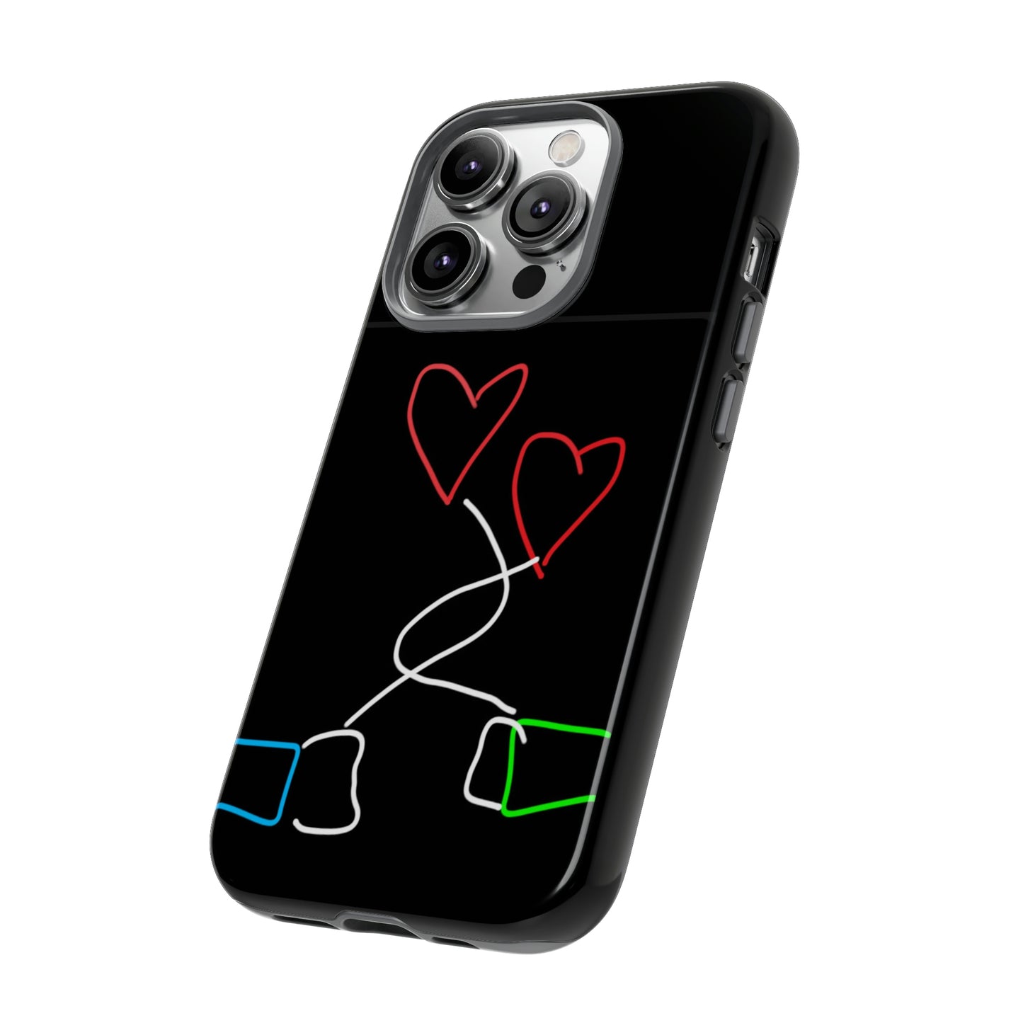 Tangled Hearts- Tough Cases- 41 Phone Styles