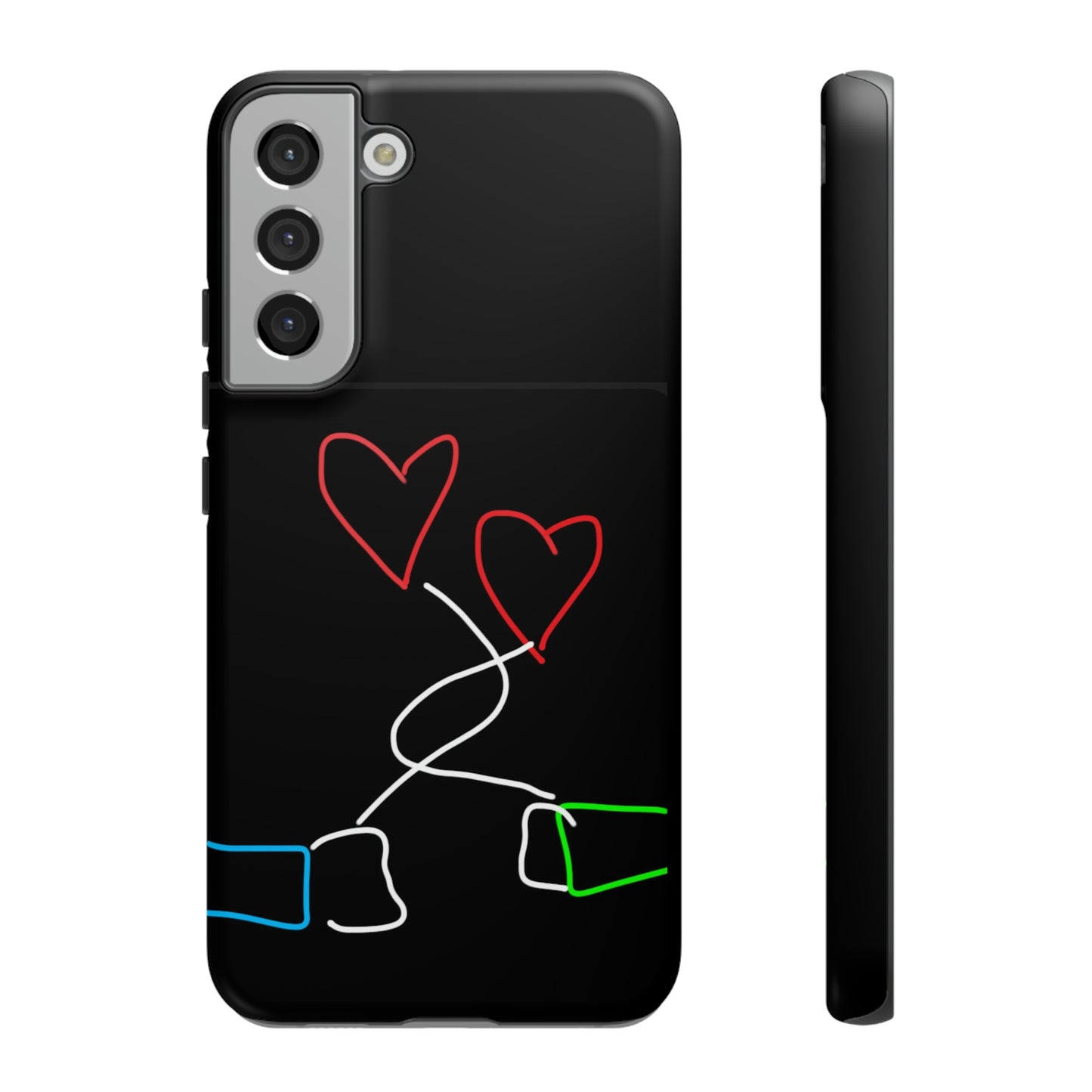Tangled Hearts- Tough Cases- 41 Phone Styles