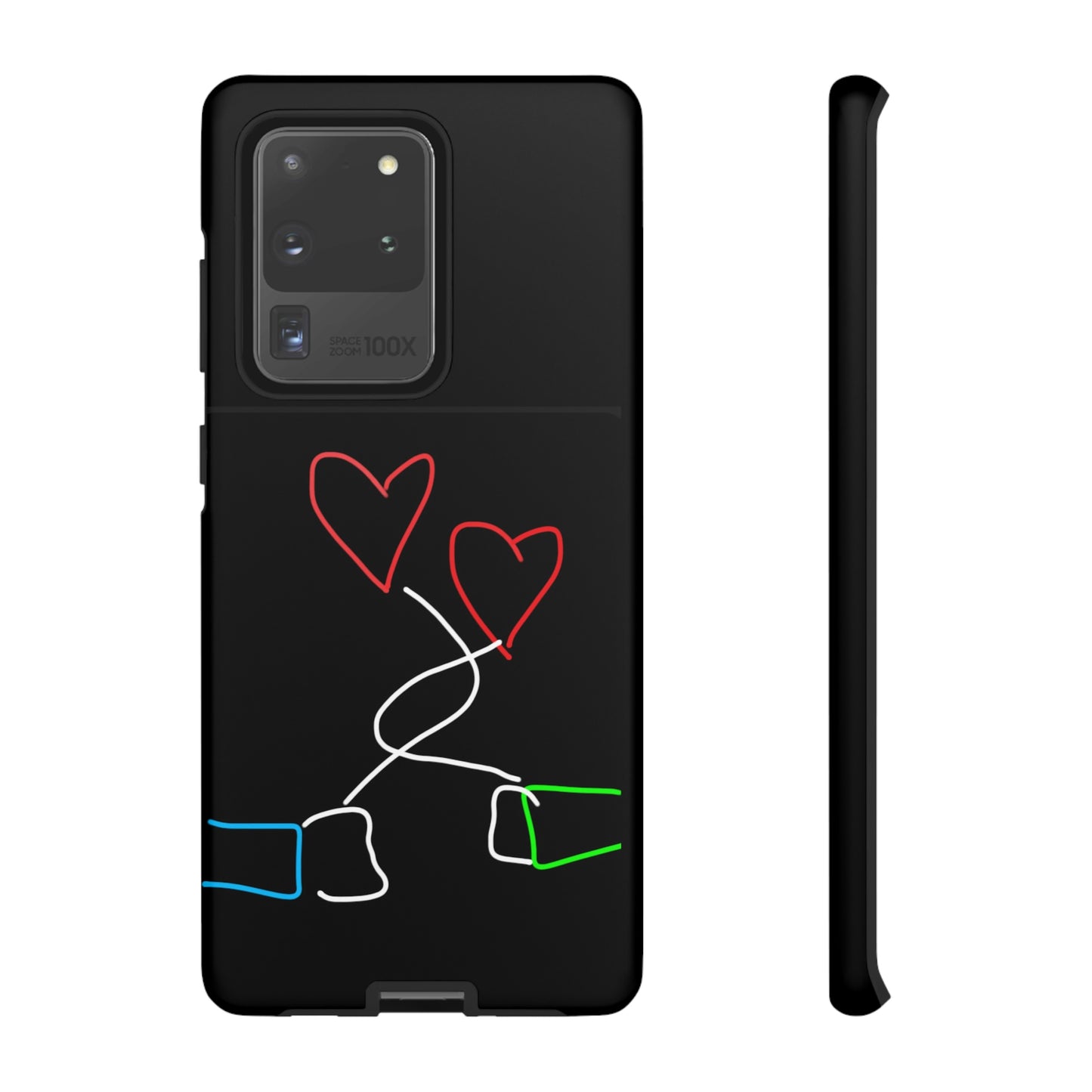 Tangled Hearts- Tough Cases- 41 Phone Styles