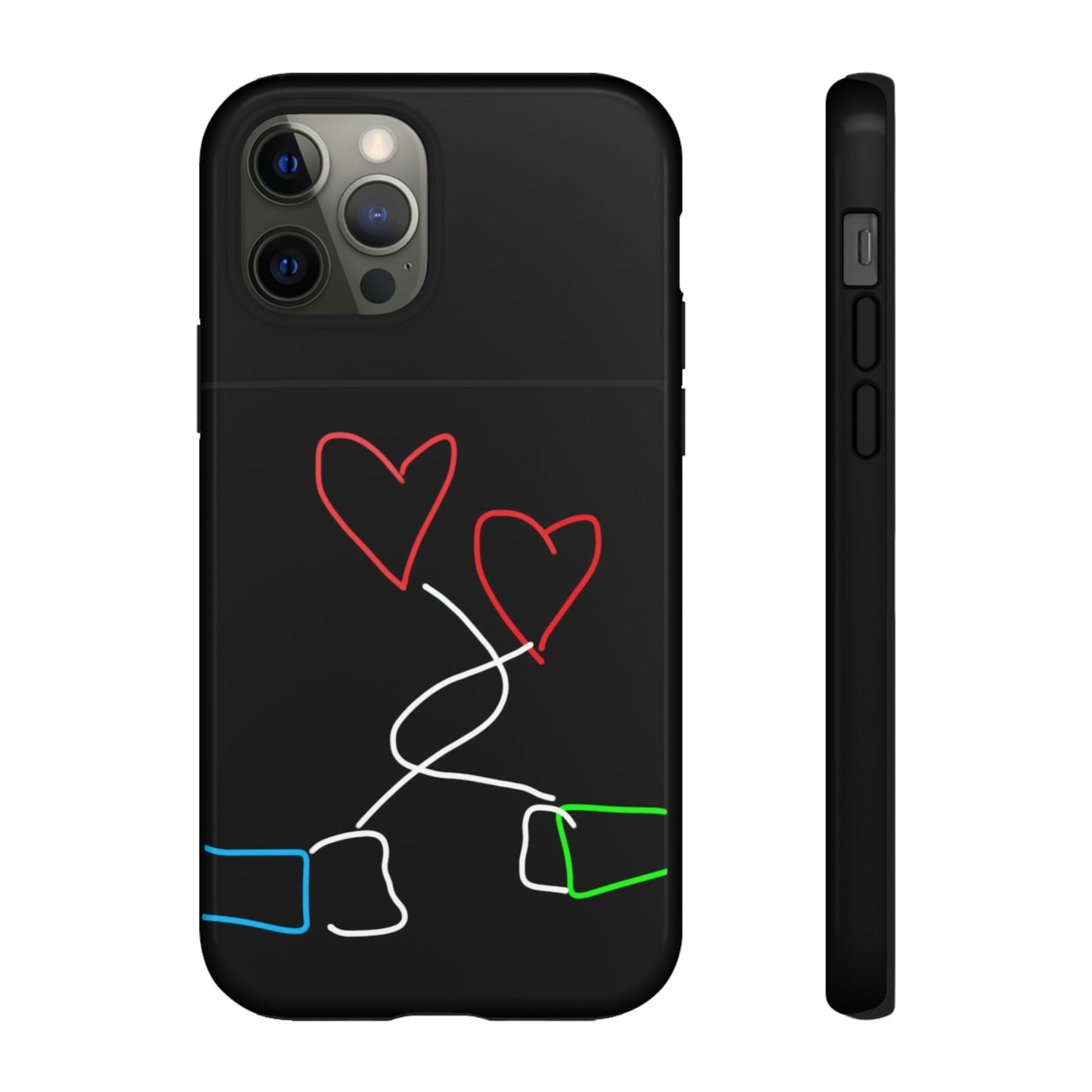 Tangled Hearts- Tough Cases- 41 Phone Styles