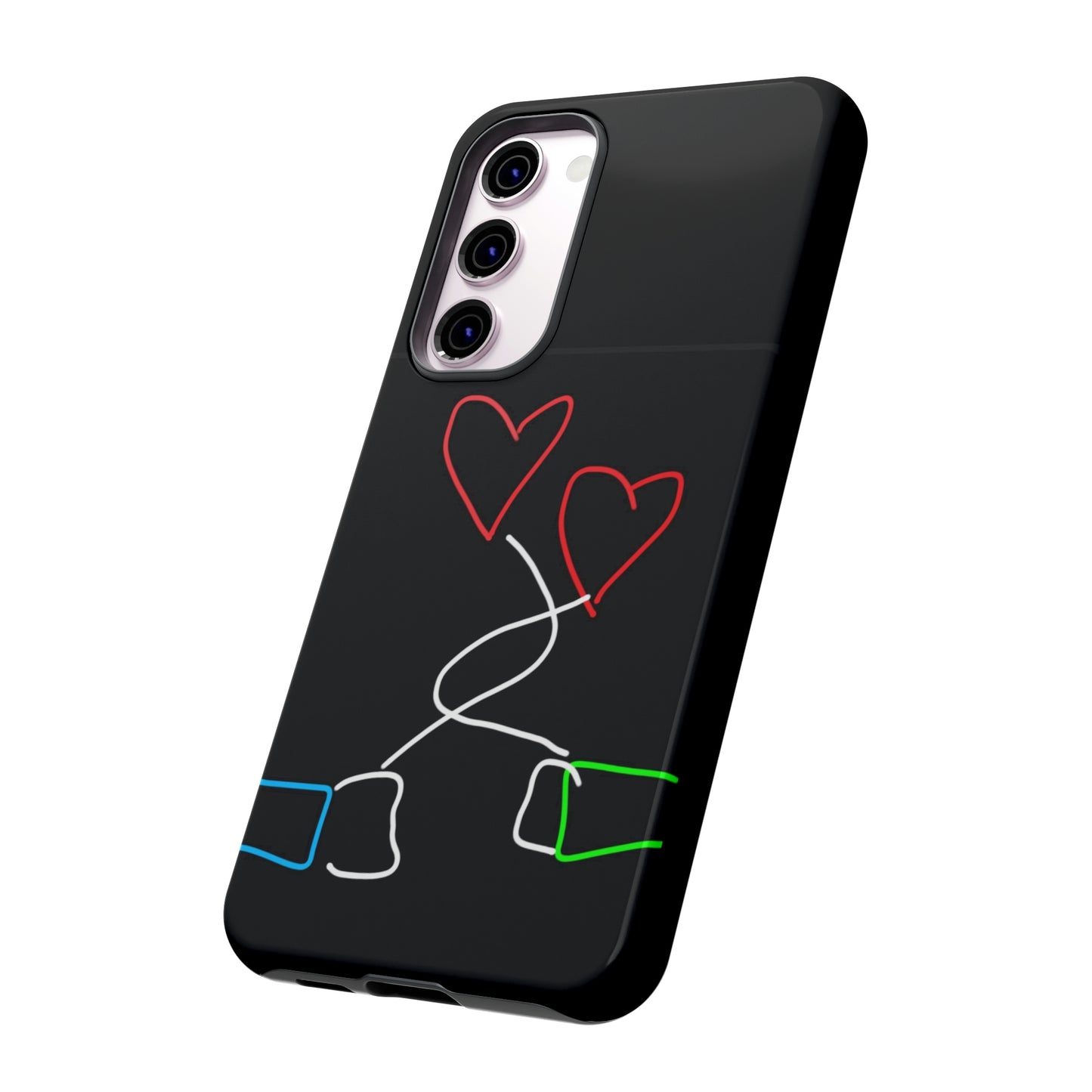 Tangled Hearts- Tough Cases- 41 Phone Styles