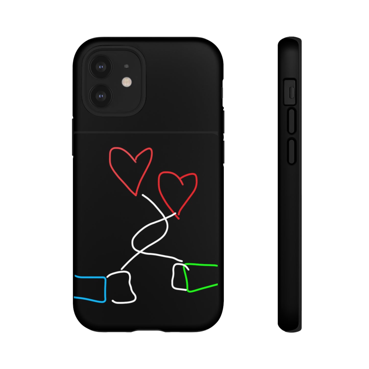 Tangled Hearts- Tough Cases- 41 Phone Styles