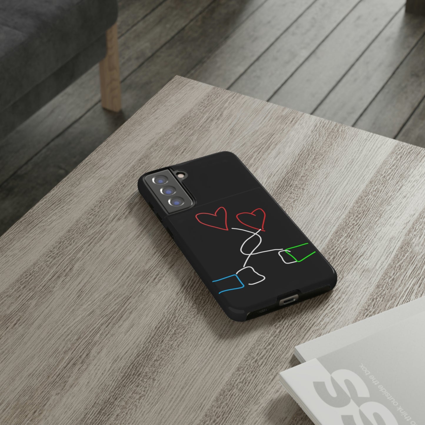 Tangled Hearts- Tough Cases- 41 Phone Styles