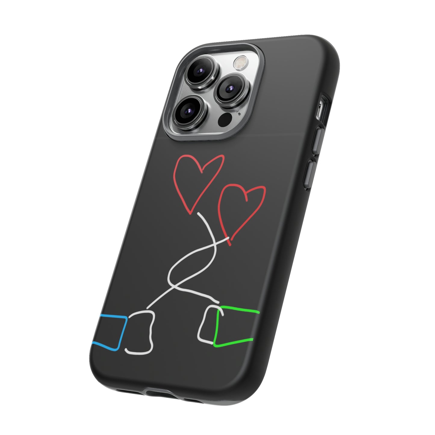 Tangled Hearts- Tough Cases- 41 Phone Styles