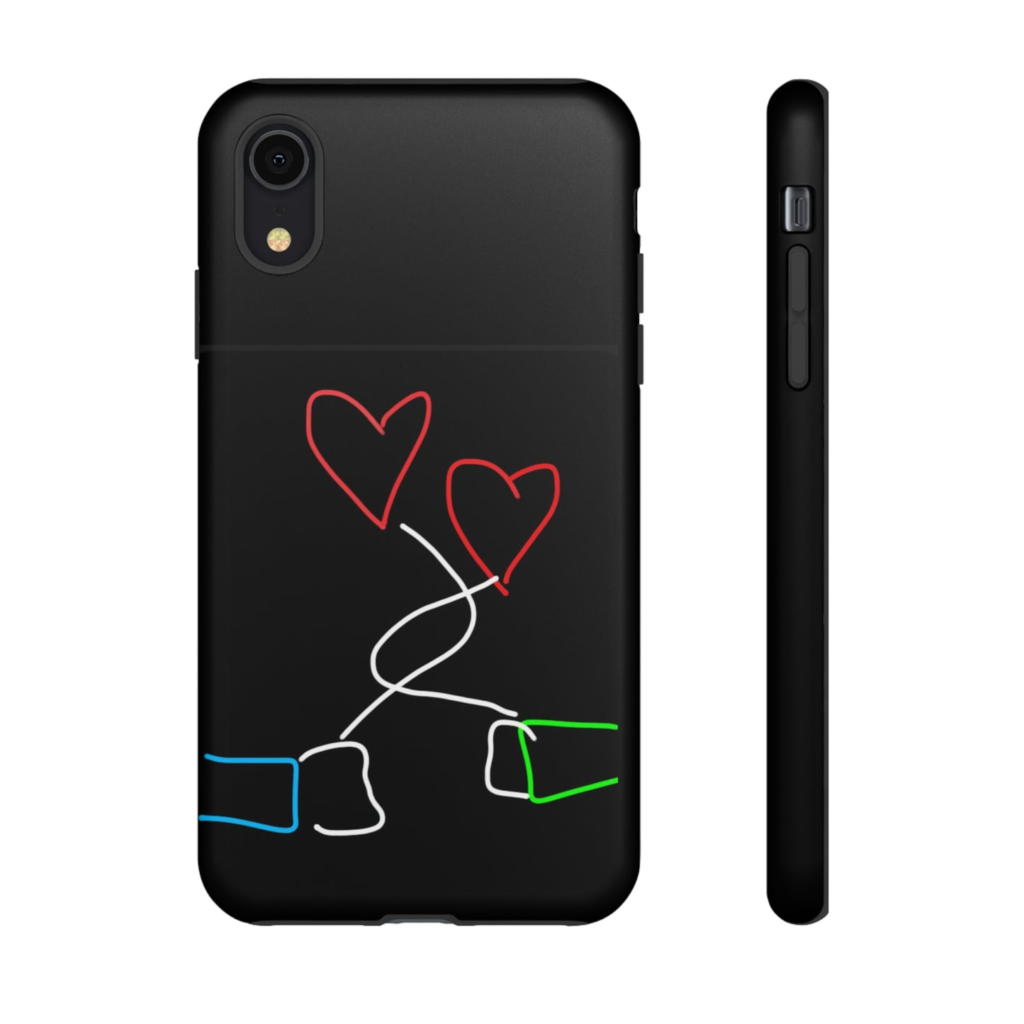 Tangled Hearts- Tough Cases- 41 Phone Styles