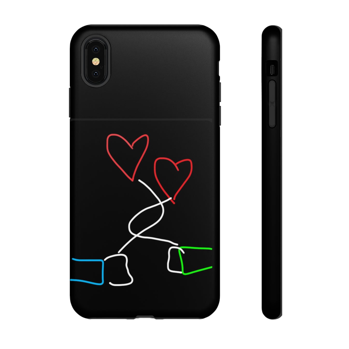 Tangled Hearts- Tough Cases- 41 Phone Styles