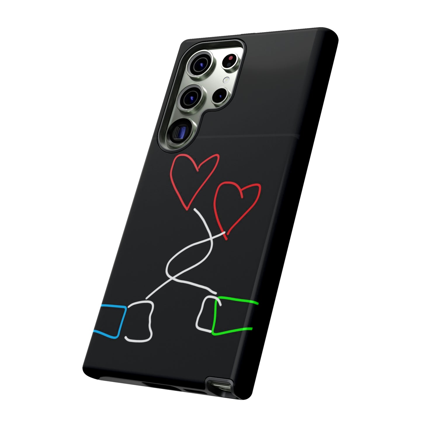 Tangled Hearts- Tough Cases- 41 Phone Styles
