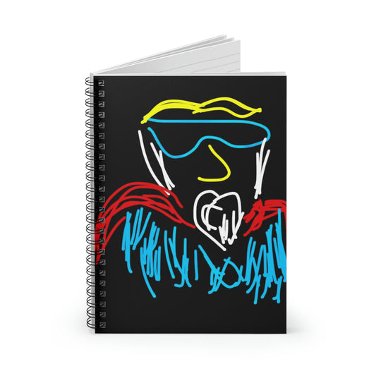 Superguy- Spiral Notebook - Ruled Line