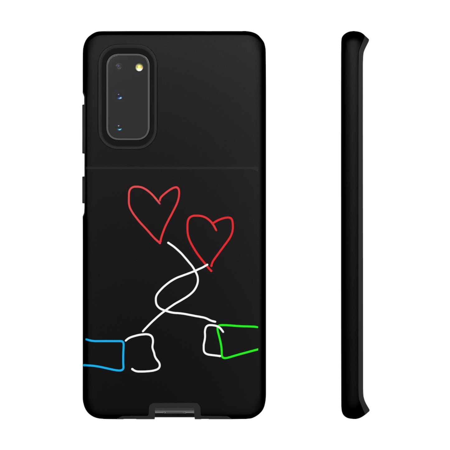 Tangled Hearts- Tough Cases- 41 Phone Styles