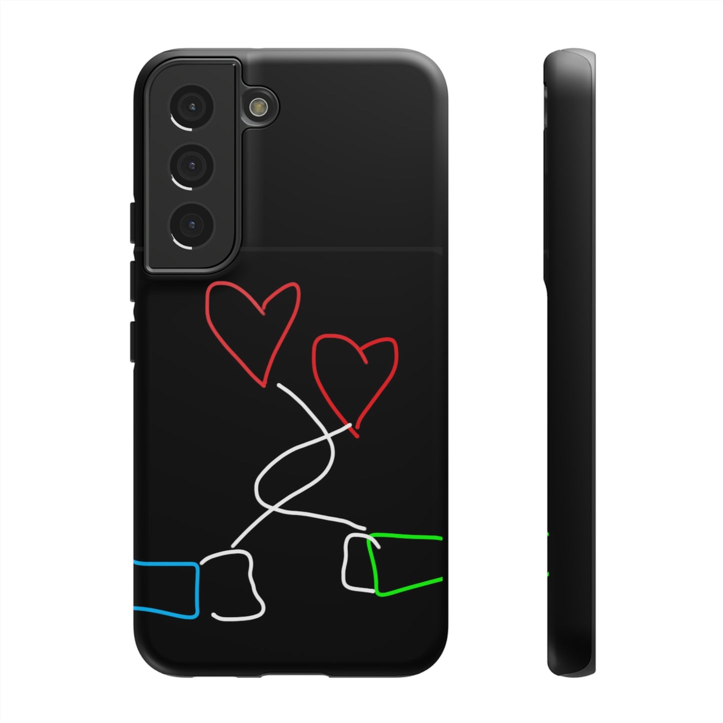 Tangled Hearts- Tough Cases- 41 Phone Styles