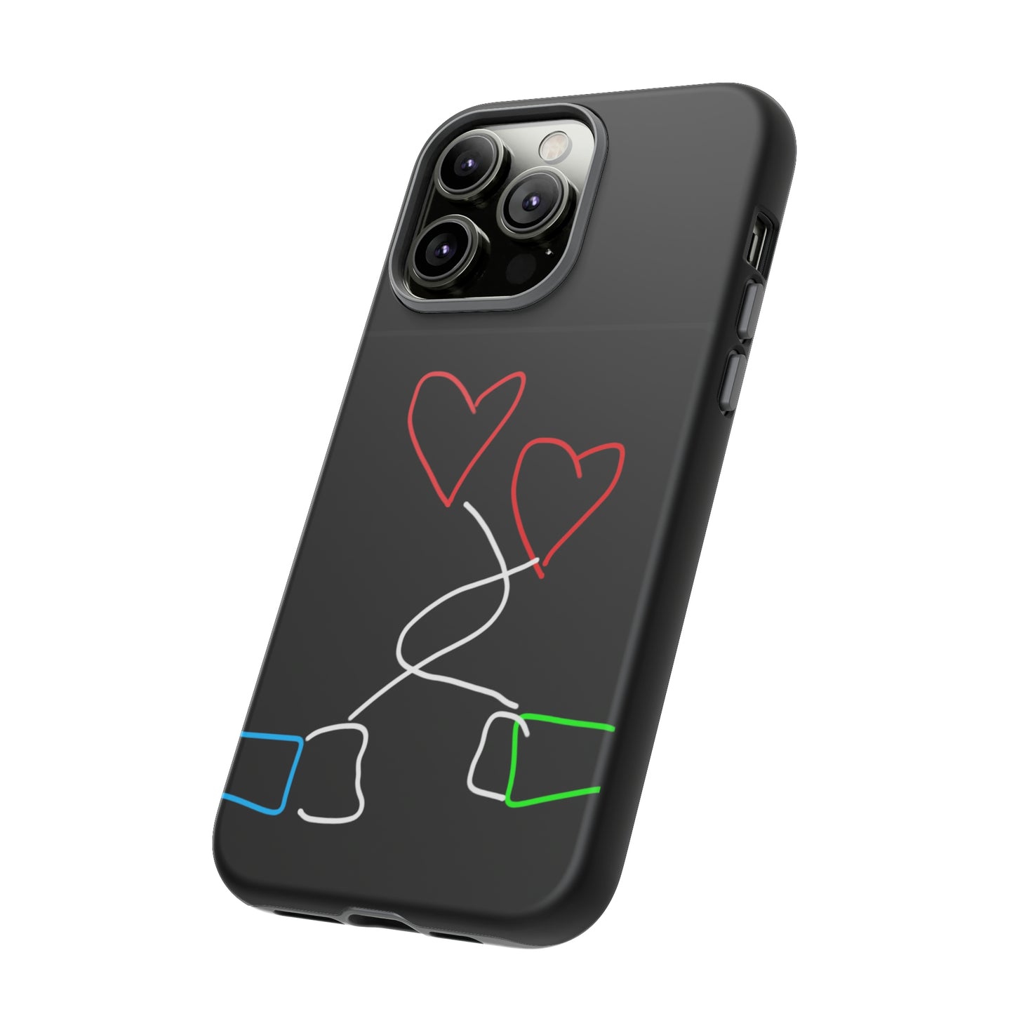Tangled Hearts- Tough Cases- 41 Phone Styles
