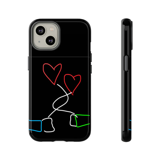 Tangled Hearts- Tough Cases- 41 Phone Styles