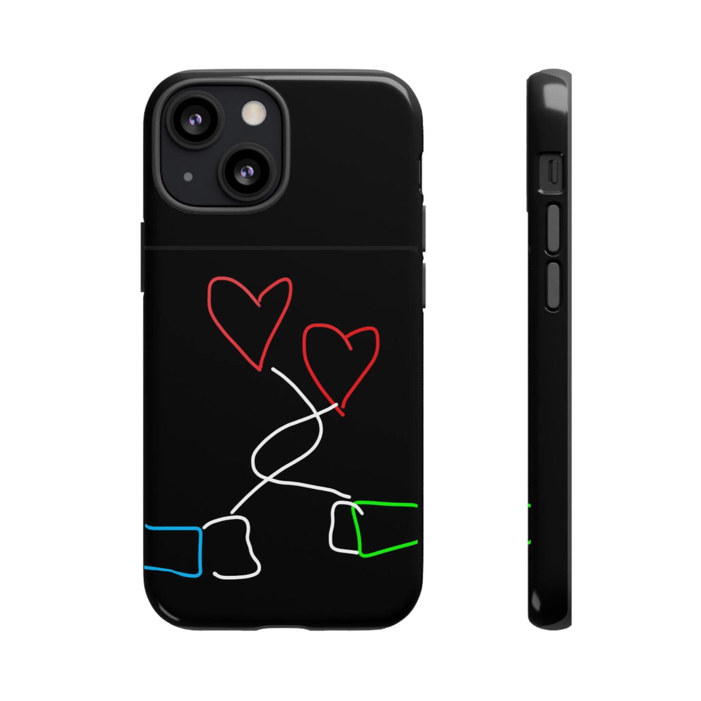 Tangled Hearts- Tough Cases- 41 Phone Styles