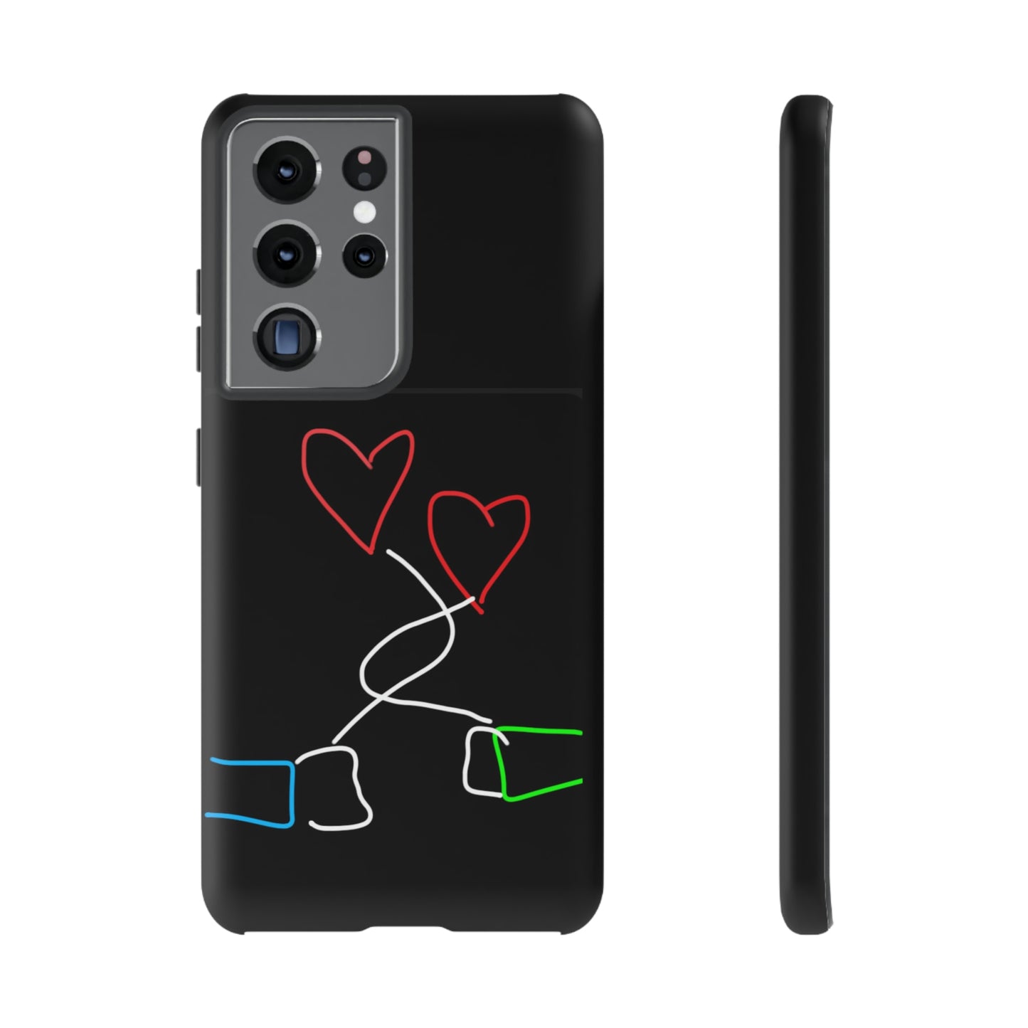 Tangled Hearts- Tough Cases- 41 Phone Styles