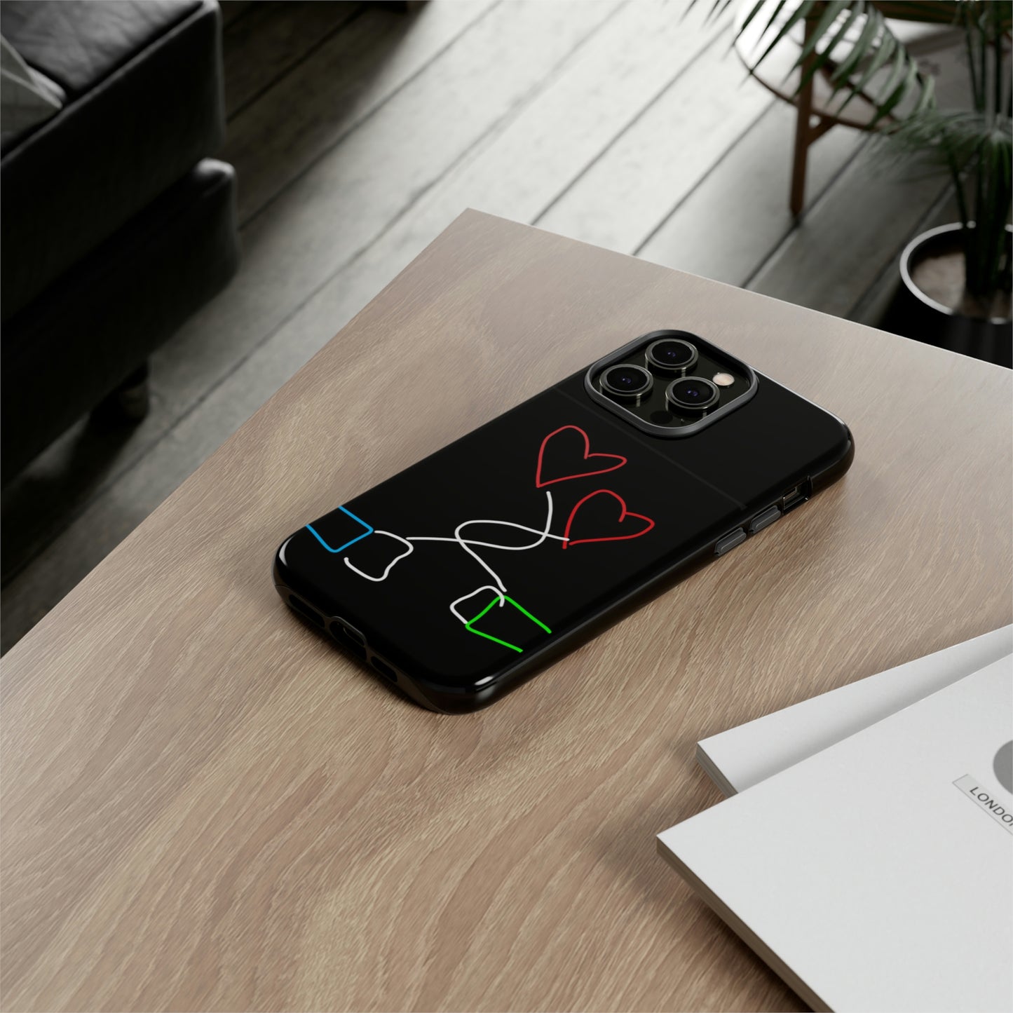 Tangled Hearts- Tough Cases- 41 Phone Styles