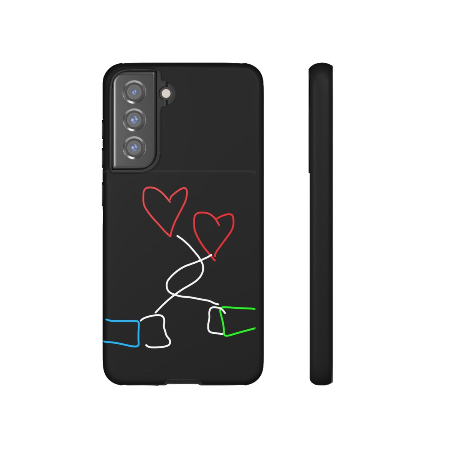 Tangled Hearts- Tough Cases- 41 Phone Styles