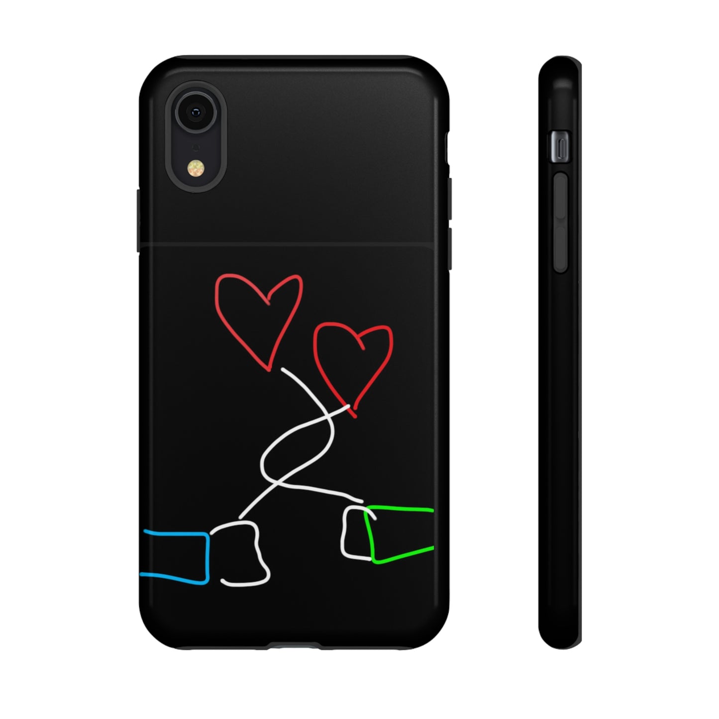 Tangled Hearts- Tough Cases- 41 Phone Styles