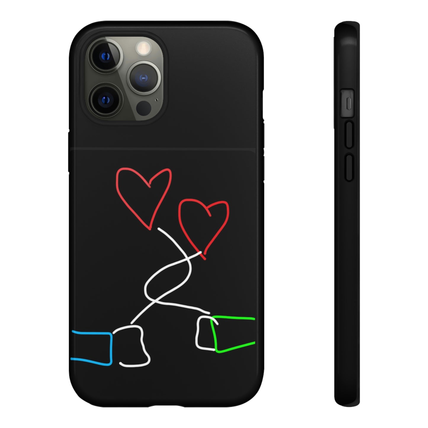 Tangled Hearts- Tough Cases- 41 Phone Styles